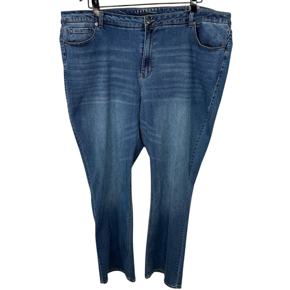 Ashley Stewart Women’s Plus Jeans sz 24 Bootcut Medium Wash NEW #F529